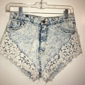 High waisted Henri Girl shorts